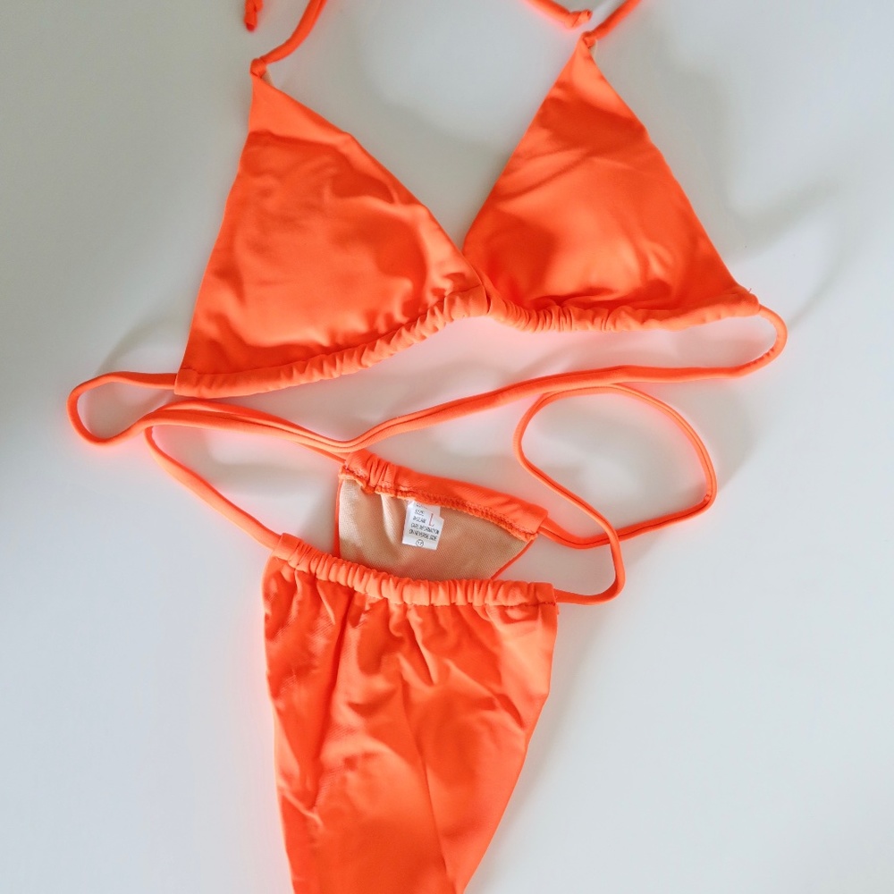 Neon orange Bikini